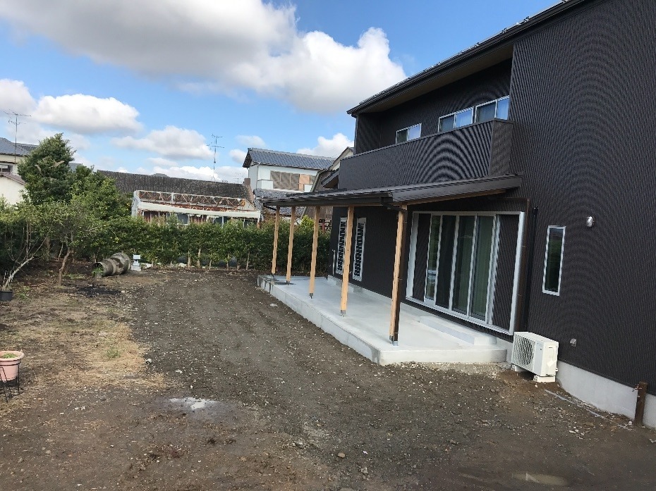 吉田町M様邸 外構工事着工致しました。